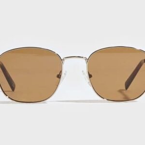 Stripe Square Sunglasses